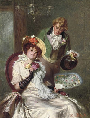A cautious approach by Edwin Thomas Roberts - Auction record, sale price, and art valuation. Compare with similar artists and explore comparable artworks.