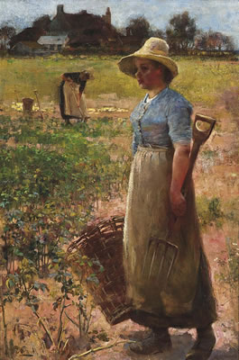 Potato gatherers