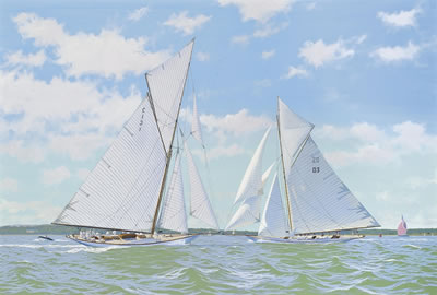 Sample artwork by Ron Charles Mitchell (Born 1960), known for painting - View similar artists and auction records