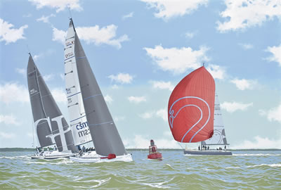 Nautor Swan Cowes's Regatta, 2010: At the turning mark by Ron Charles Mitchell - Auction record, sale price, and art valuation. Compare with similar artists and explore comparable artworks.
