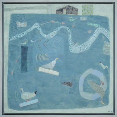 Winter Bathing Pond II