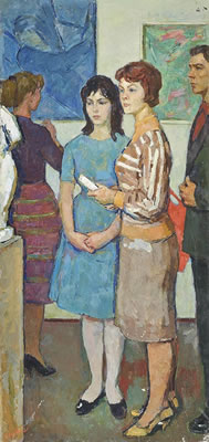 At the exhibition