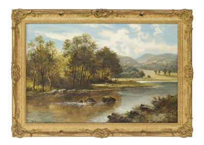 A riverside picnic