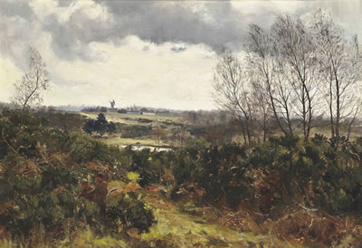 Over Putney Heath by John Falconar Slater - Auction record, sale price, and art valuation. Compare with similar artists and explore comparable artworks.