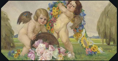 Sample artwork by Hugo Hagenkotter (Born 1882), known for painting - View similar artists and auction records