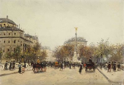 La Place du Châtelet, Paris