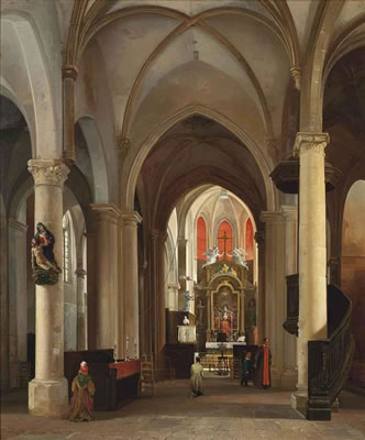 Prayers at the altar