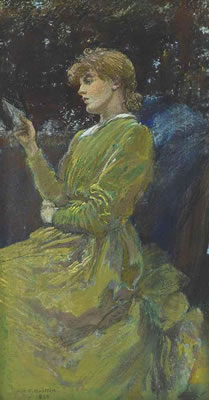 "Suggestion for a portrait"