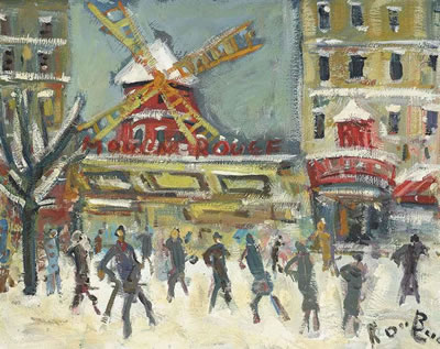 Sample artwork by Roland Dubuc (1924 - 1998), known for painting and sculpture - View similar artists and auction records