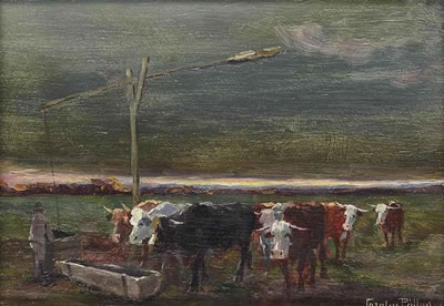 Cattle watering
