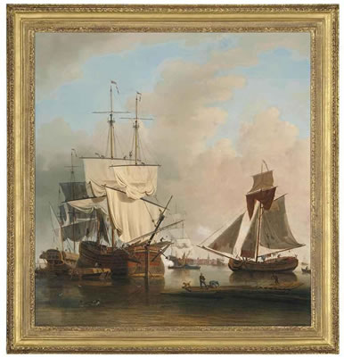 Shipping on the Thames at Rotherhithe