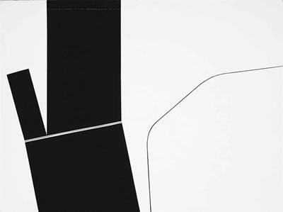 Black and white