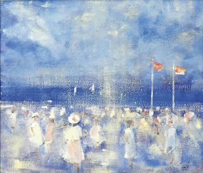 A marée basse en août