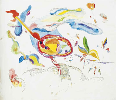 Fantastical landscape; Abstraction
