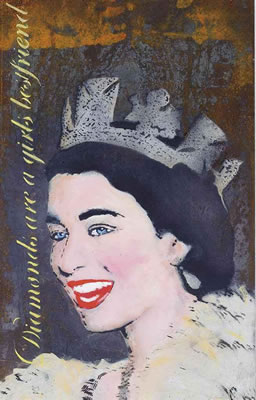 Diamonds are a girl's best friend by Bambi - Auction record, sale price, and art valuation. Compare with similar artists and explore comparable artworks.