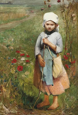 A summer stroll by Ignac Ujvary - Auction record, sale price, and art valuation. Compare with similar artists and explore comparable artworks.