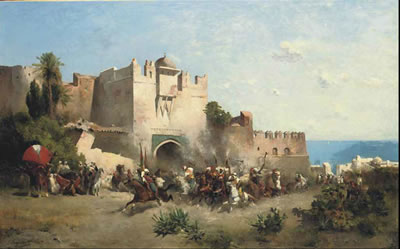 At the city gate