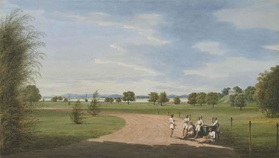 Resting palanquin bearers, near the Guindy Palace by John Gantz - Auction record, sale price, and art valuation. Compare with similar artists and explore comparable artworks.