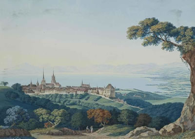 A view of Lausanne