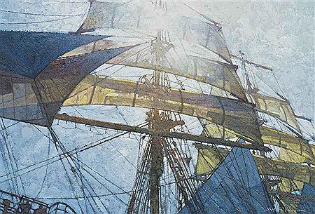 Sunlight through the rigging