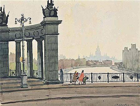 Moscow by Antonina Romodanovskaya - Auction record, sale price, and art valuation. Compare with similar artists and explore comparable artworks.