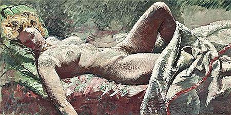 Reclining nude by Lord Paul Ayshford Methuen - Auction record, sale price, and art valuation. Compare with similar artists and explore comparable artworks.