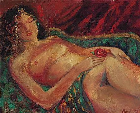 Reclining nude