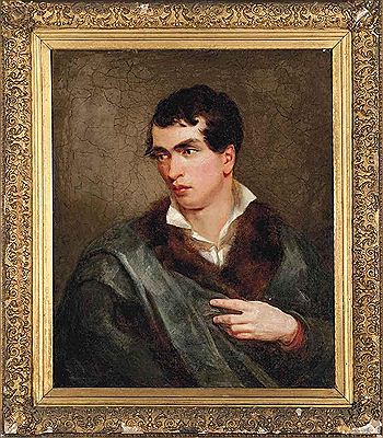 Portrait of a gentleman, half-length, in a fur lined wrap