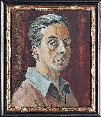 Portrait of David Rolt: Self-portrait