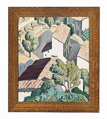 Sample artwork by Iain Macnab of Barachastlain (1890 - 1967), known for painting, wood engraving - View similar artists and auction records
