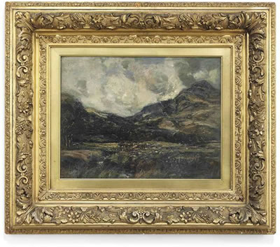 In the Highlands by Mason Hunter - Auction record, sale price, and art valuation. Compare with similar artists and explore comparable artworks.