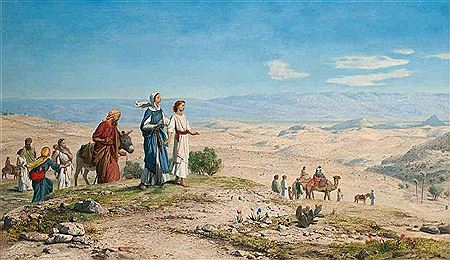 Sample artwork by John Rogers Herbert (1810 - 1890), known for religious figure, landscape and allegorical painting - View similar artists and auction records