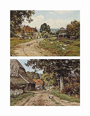 A Sussex farm; and Limborne Farm, Sussex (both illustrated) (2)