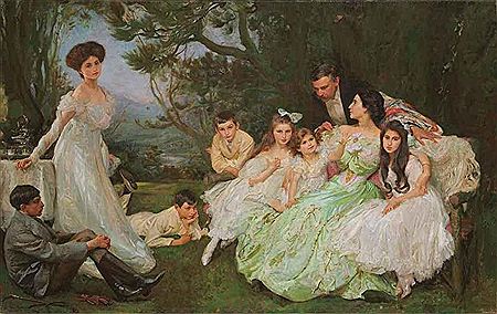 Sample artwork by John Henry Frederick Bacon (1868 - 1914), known for painting and illustration of genre, history, bible scenes and portraits - View similar artists and auction records