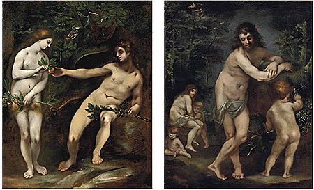 Adam and Eve; and The family of Adam and Eve (2)