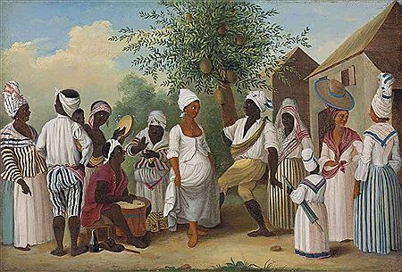 A Negroes Dance in the Island of Dominica