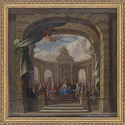 Queen Anne Enthroned