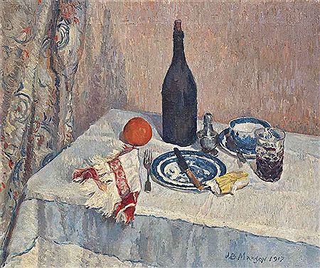 Sample artwork by James Bolivar Manson (1879 - 1945), known for floral, landscape, still life and portrait painting, museum director - View similar artists and auction records