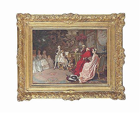 The Musical Recital by Giuseppe Guidi - Auction record, sale price, and art valuation. Compare with similar artists and explore comparable artworks.