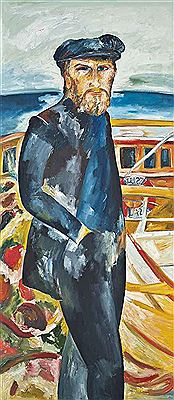 Portrait of John Bellany: Self-portrait