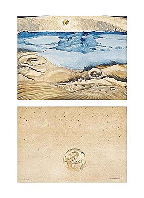 LUNAR LANDSCAPE; AND UNIVERSUM (2) by Carl Johan Forsberg - Auction record, sale price, and art valuation. Compare with similar artists and explore comparable artworks.