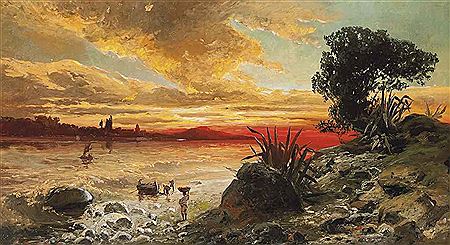 Sample artwork by Ludwig Dittweiler (1844 - 1891), known for painting - View similar artists and auction records