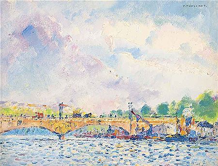 Coup de lumière après l'orage, Paris by Pierre Thevenet - Auction record, sale price, and art valuation. Compare with similar artists and explore comparable artworks.