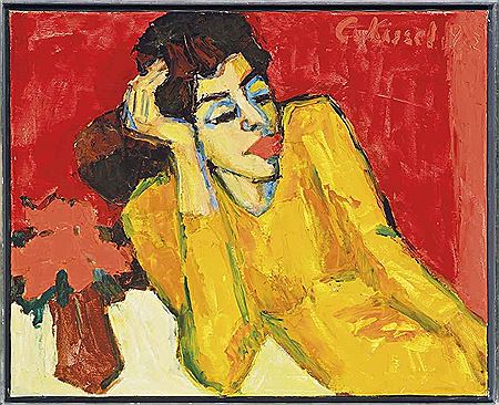 Sample artwork by Gernot Kissel (1939 - 2008), known for painting - View similar artists and auction records