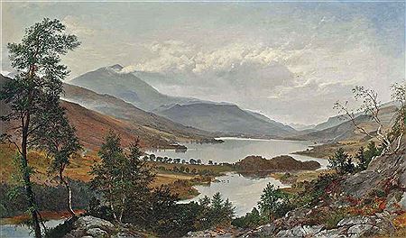 Loch Tummell, Perthshire by James Hall Cranston - Auction record, sale price, and art valuation. Compare with similar artists and explore comparable artworks.
