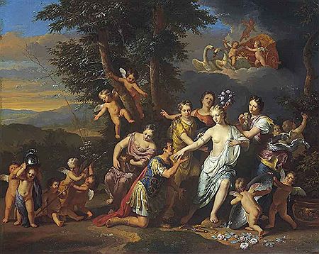 Sample artwork by Gerard Hoet I (1648 - 1733), known for religious and mythology subjects in landscape painting, portrait, genre - View similar artists and auction records