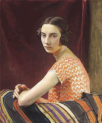 The orange dress