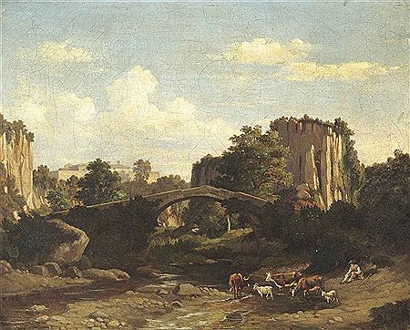 Sample artwork by Felix Hippolyte Lanoue (1812 - 1872), known for painting - View similar artists and auction records