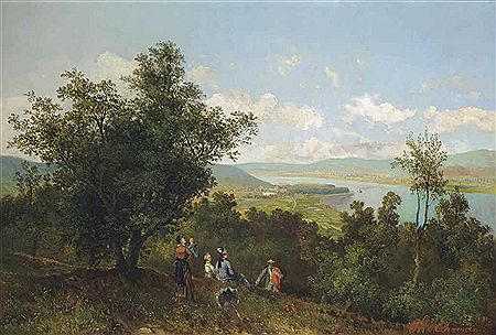 Sample artwork by Theodor Freiherr von Ehrmanns (1846 - 1923), known for painting;  landscapes, townscapes, and animals - View similar artists and auction records
