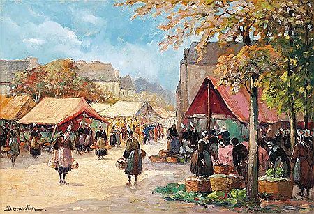 A Breton market